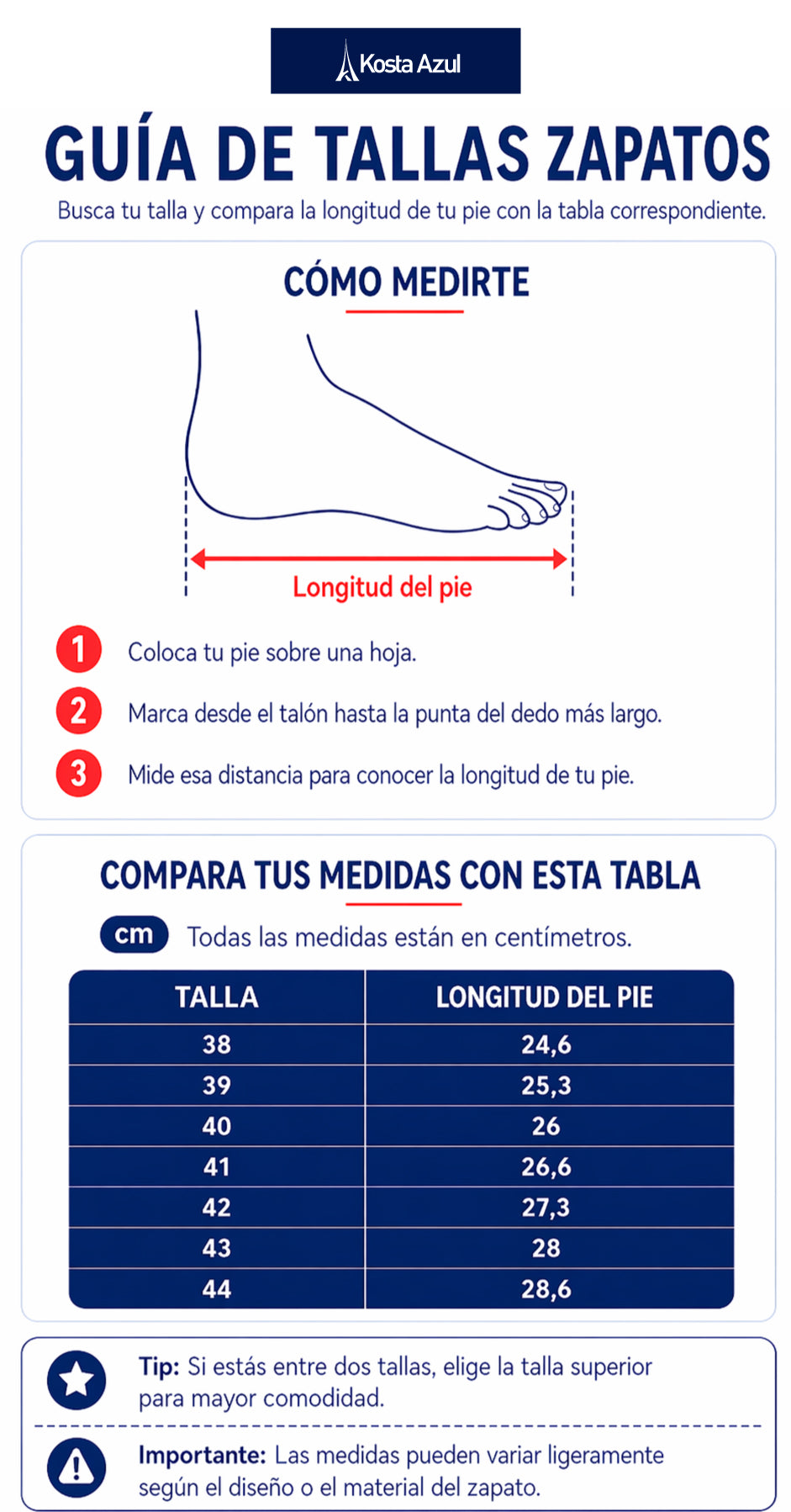 guia_tallas_zapatos – Kosta Azul Colombia