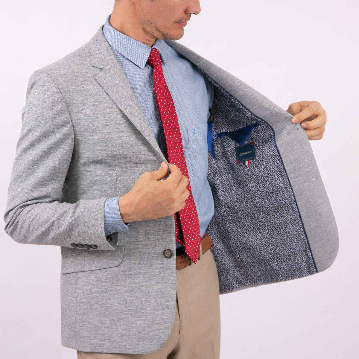 Chaqueta Semidesestructurada Forro Completo