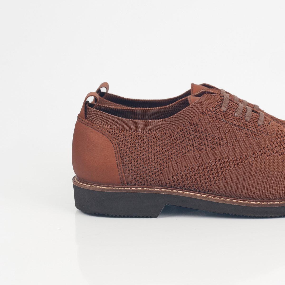 Zapato EBRO Oxford tejido café medio - Kosta Azul