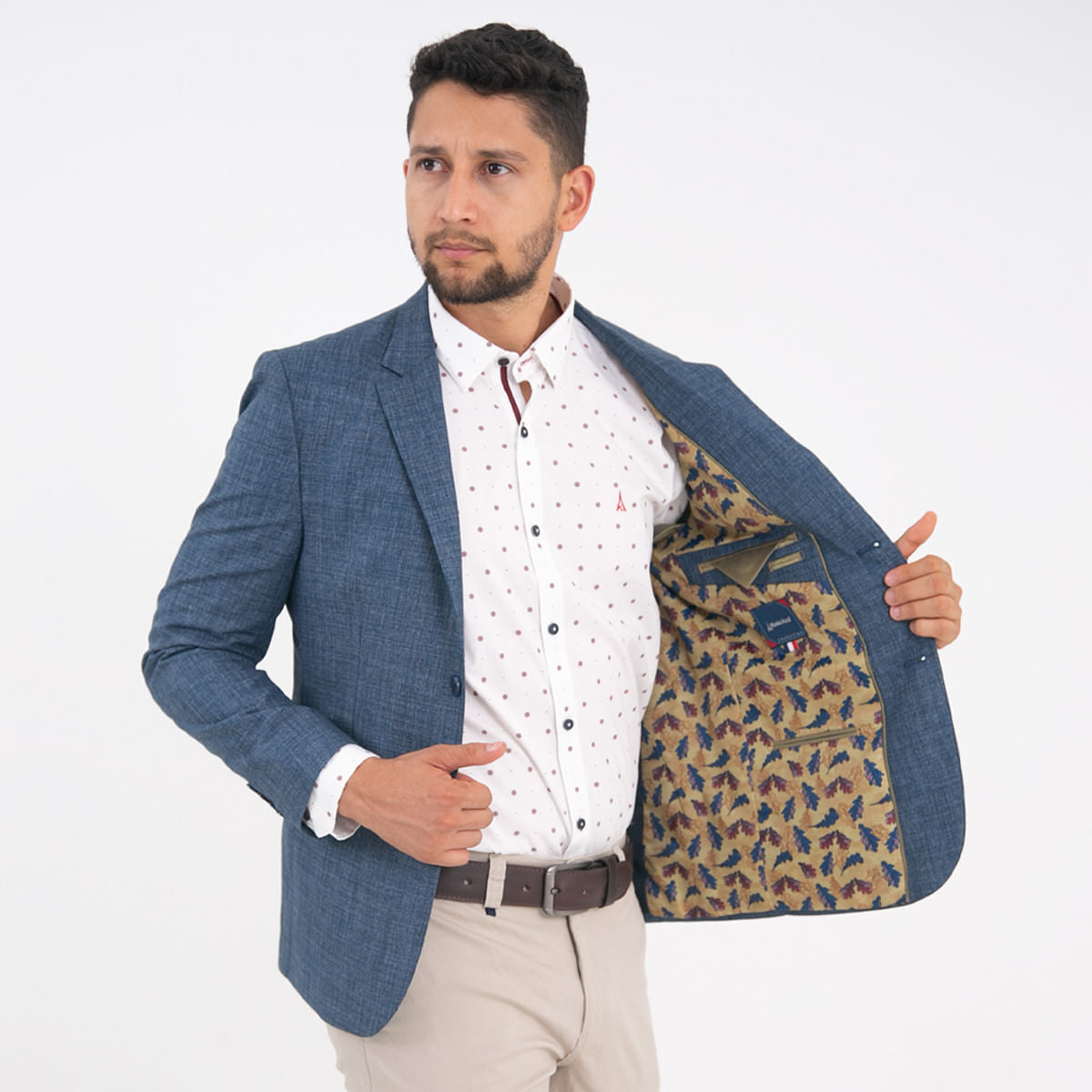 Chaqueta Semidesestructurada Forro Completo
