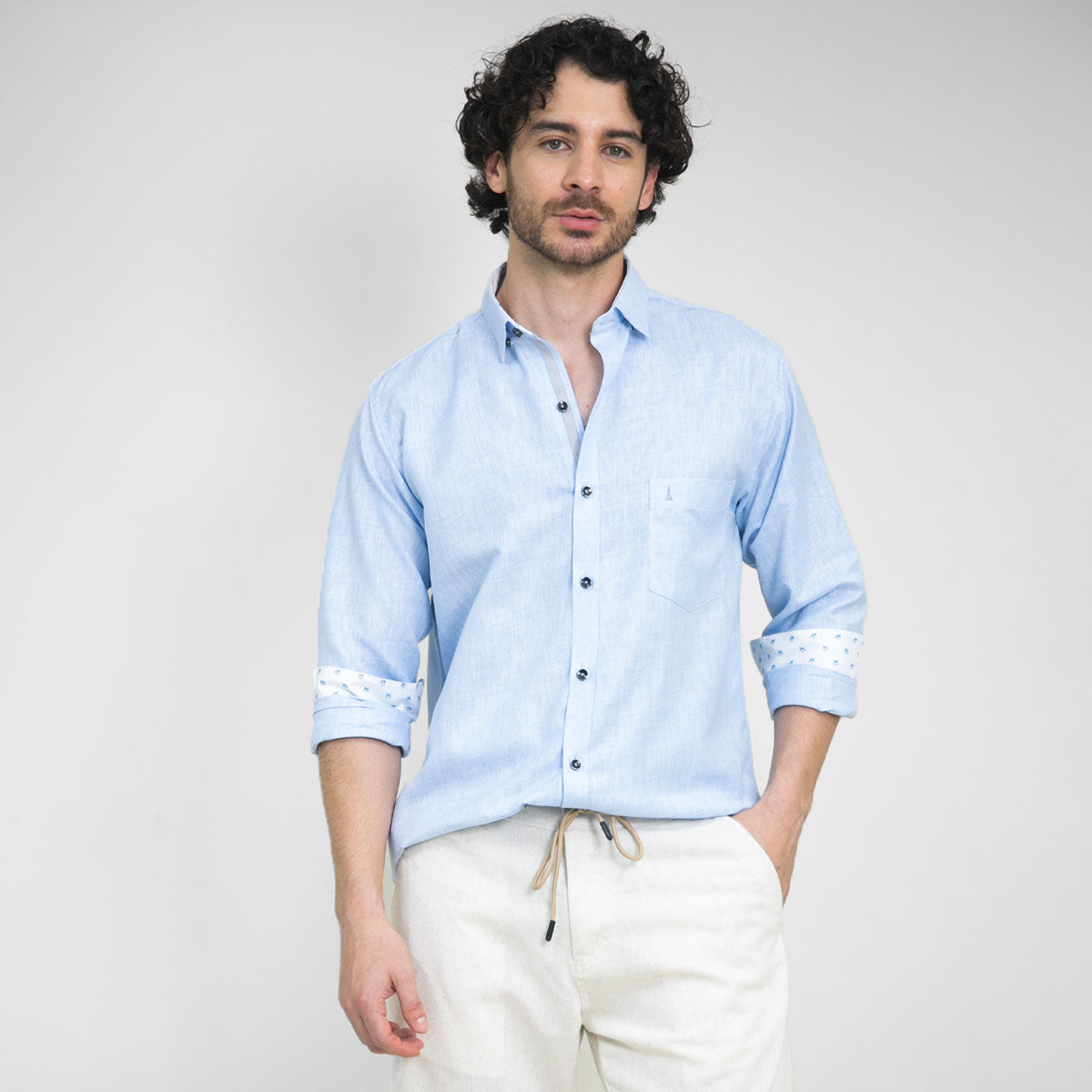 Camisa Casual| Kosta Azul
