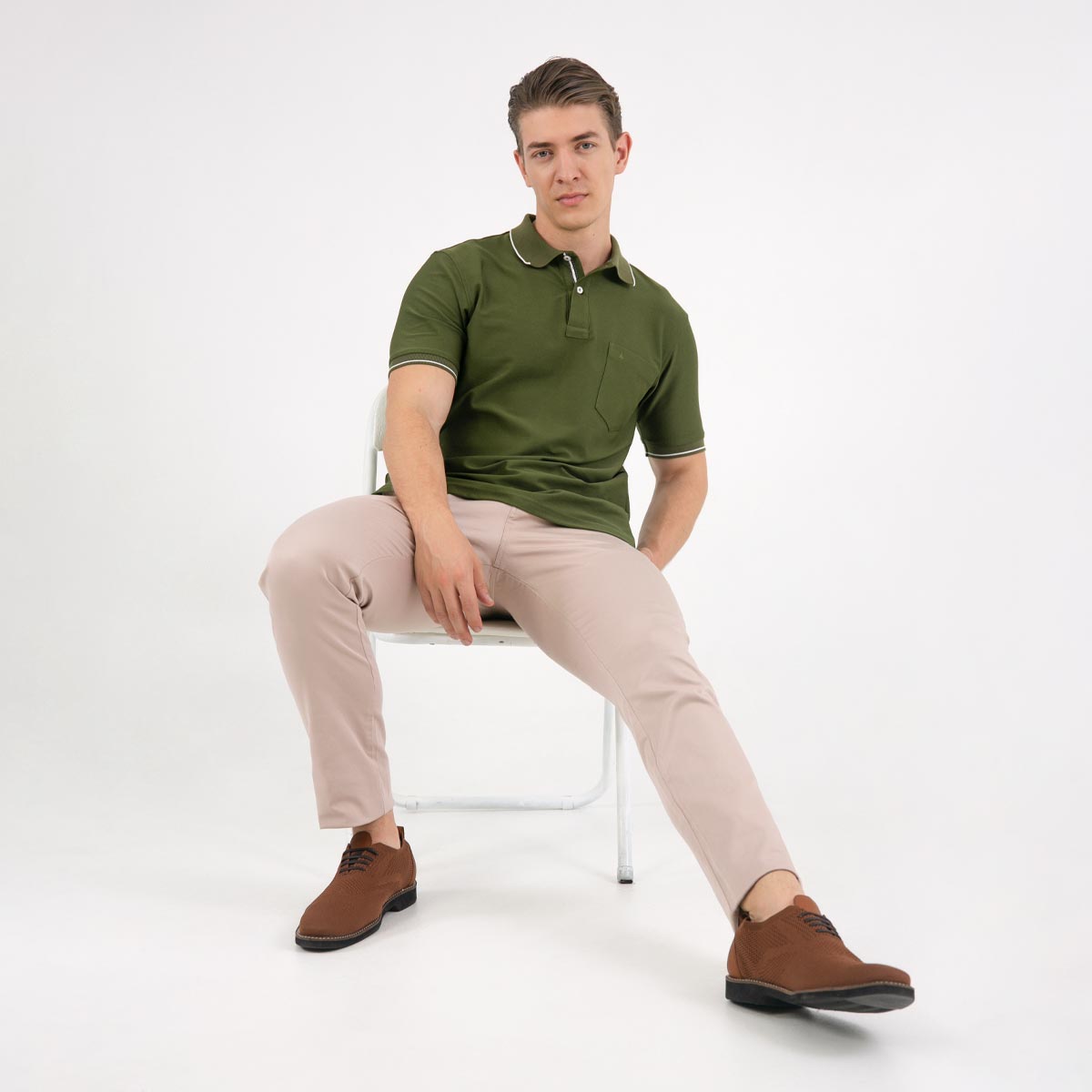 Camiseta Polo Manga Corta