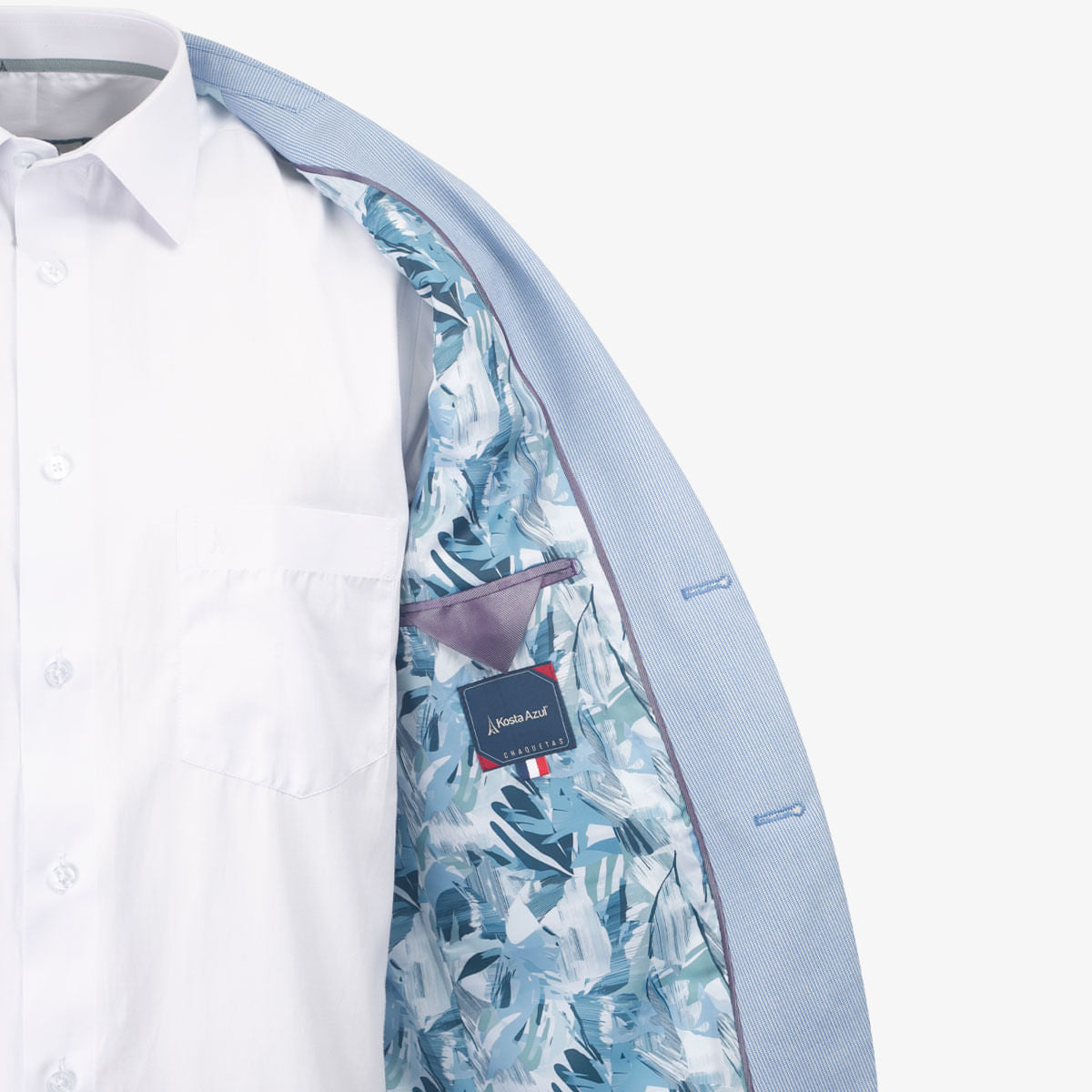 Chaqueta Semidesestructurada Forro Completo