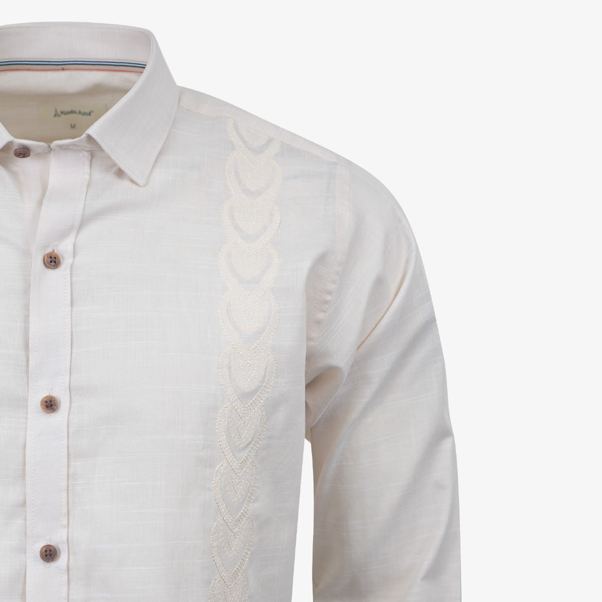 Camisa Cubavera Manga Larga