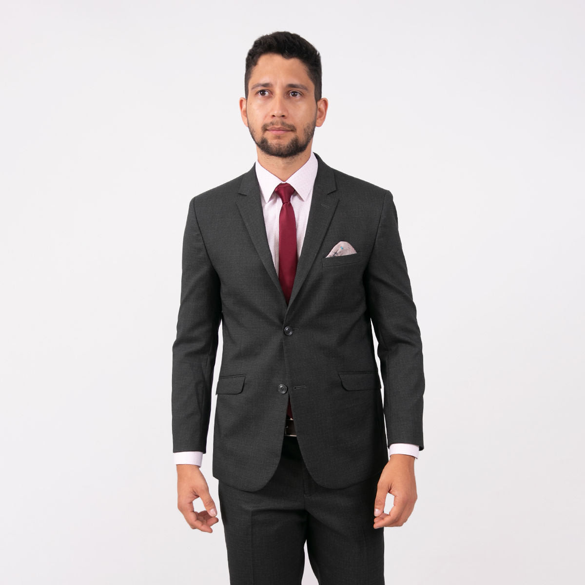 Traje 2 Botones Sin Prenses