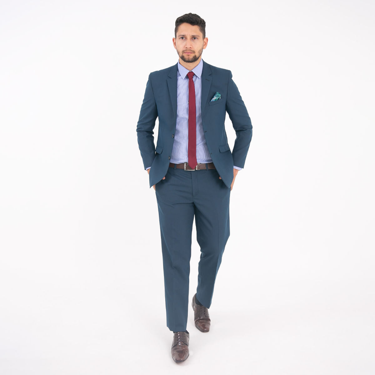 Traje 2 Botones Sin Prenses