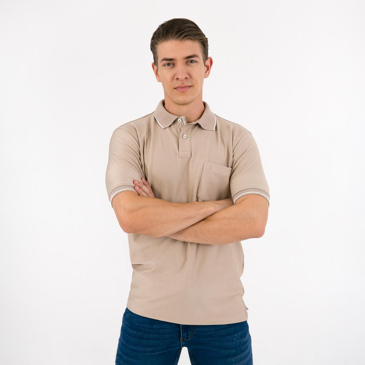 Camiseta Polo Manga Corta