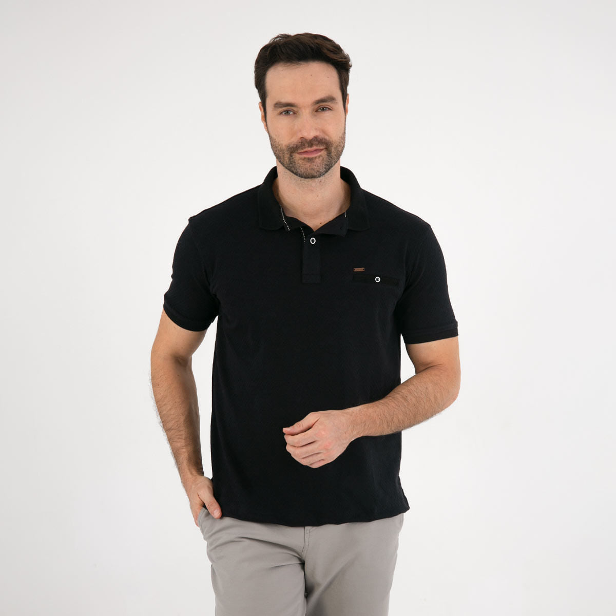 Camiseta Polo Manga Corta