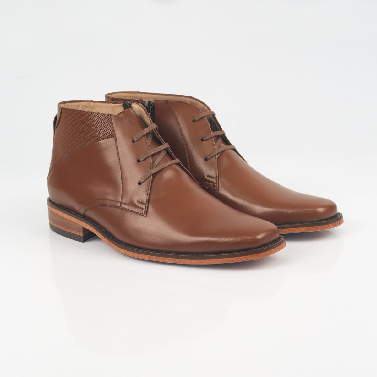 Bota G40 en Cuero Miel - Kosta Azul