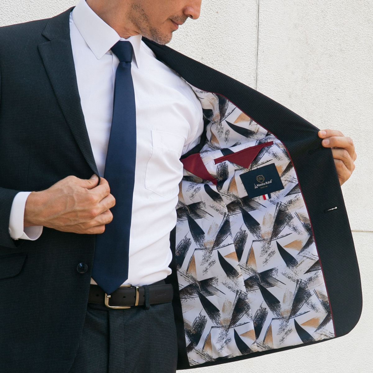 Traje 2 Botones Sin Prenses