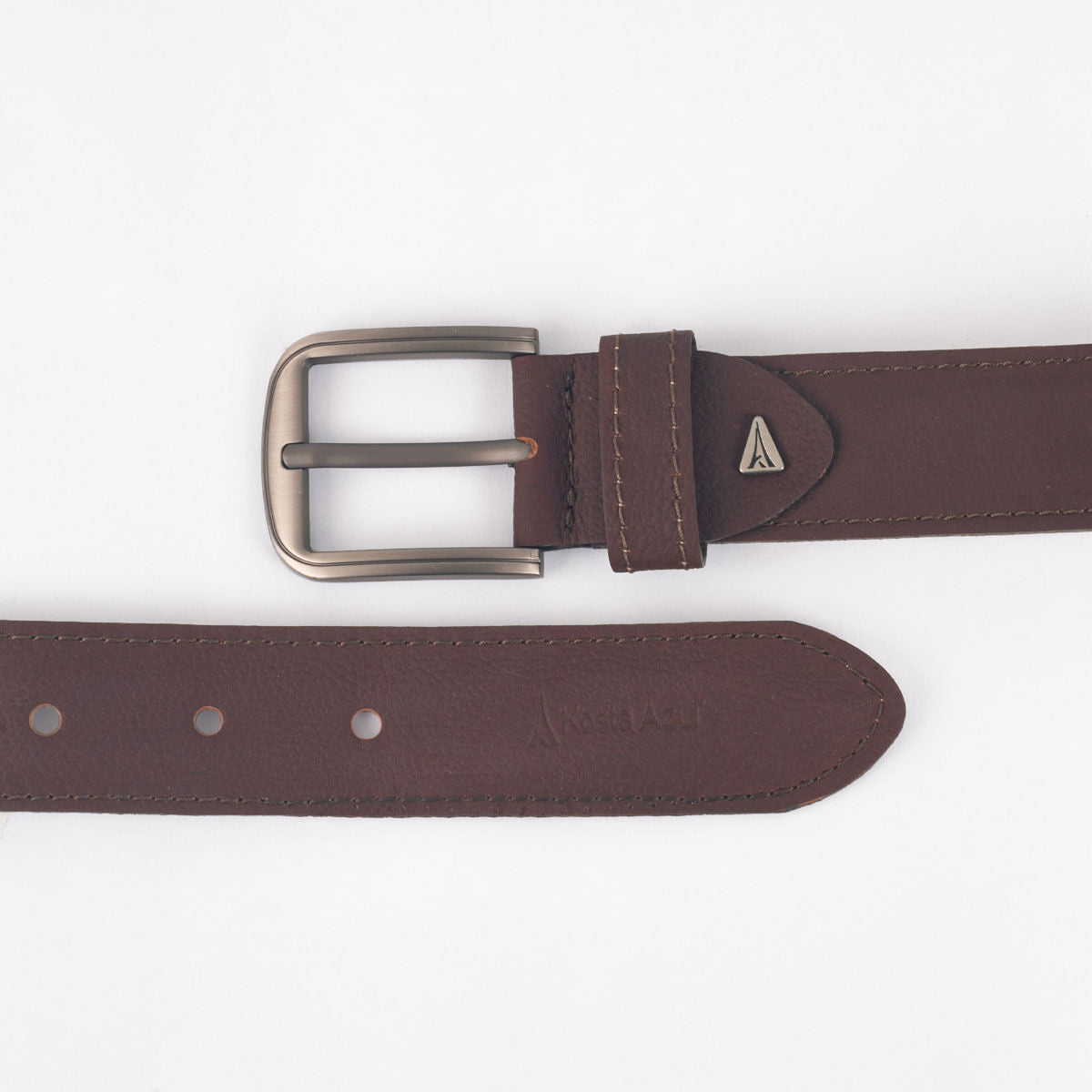 Cinturón Accesorios Café Medio 40mm - Kosta Azul