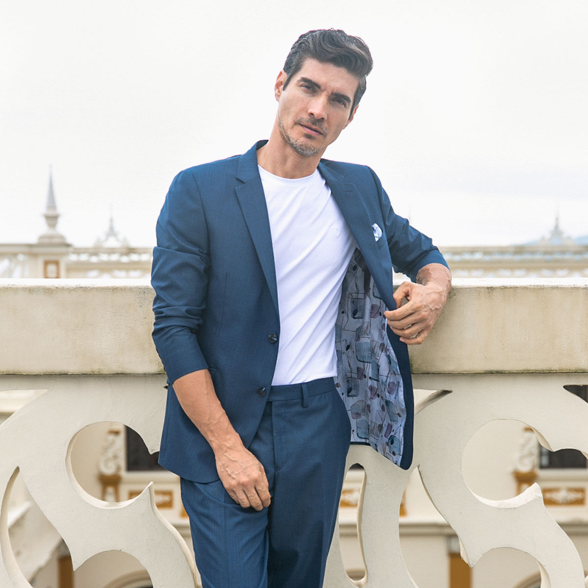 Traje 2 Botones Sin Prense