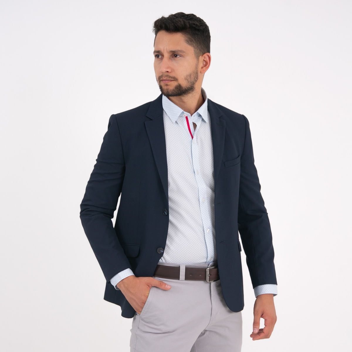 Chaqueta Semidesestructurada Forro Completo