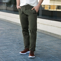Pantalones verdes para hombre