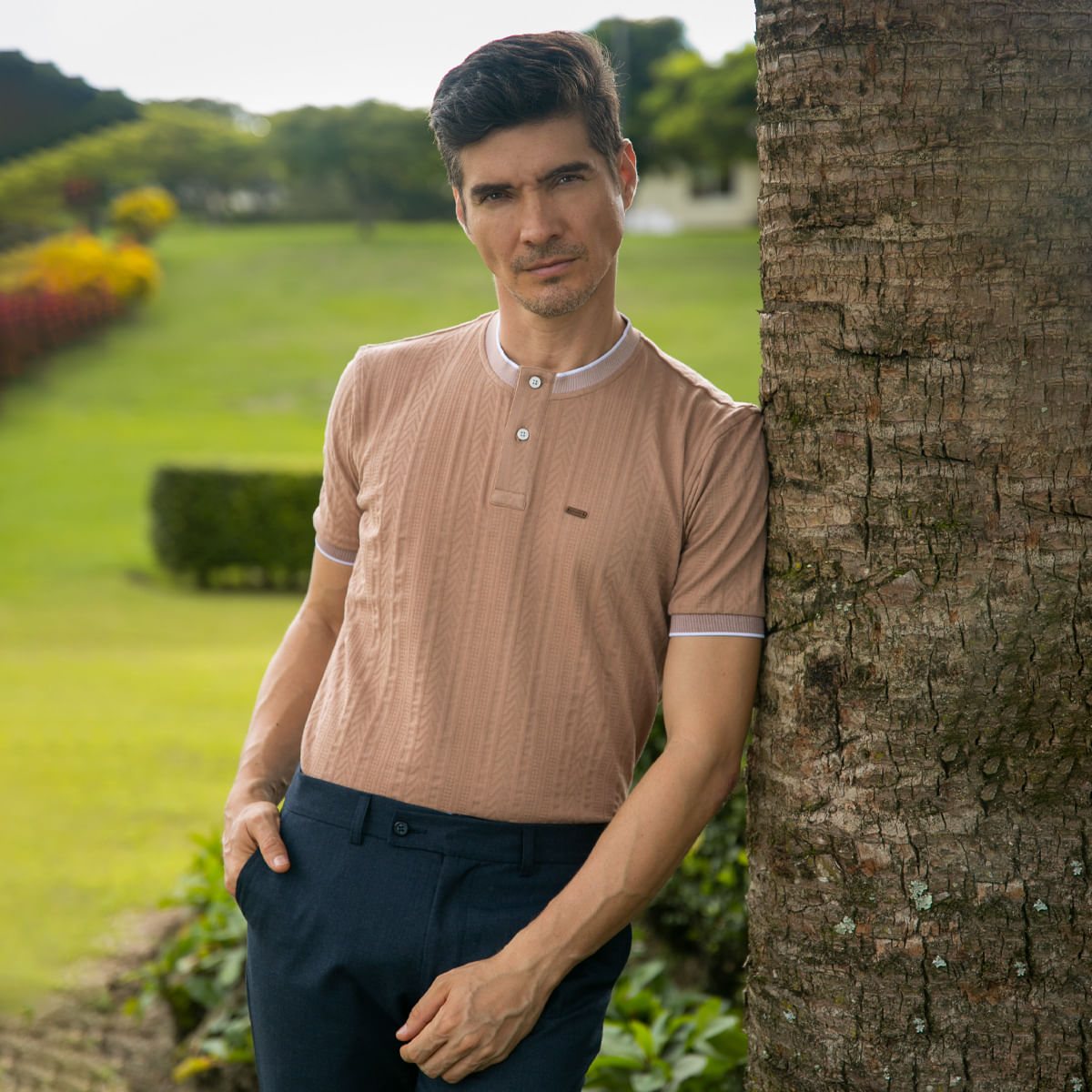 Camiseta Polo Manga Corta