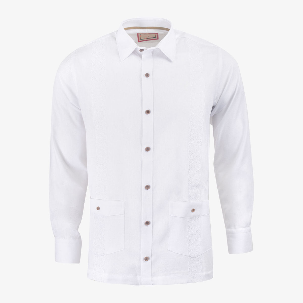 Camisa Cubavera Manga Larga