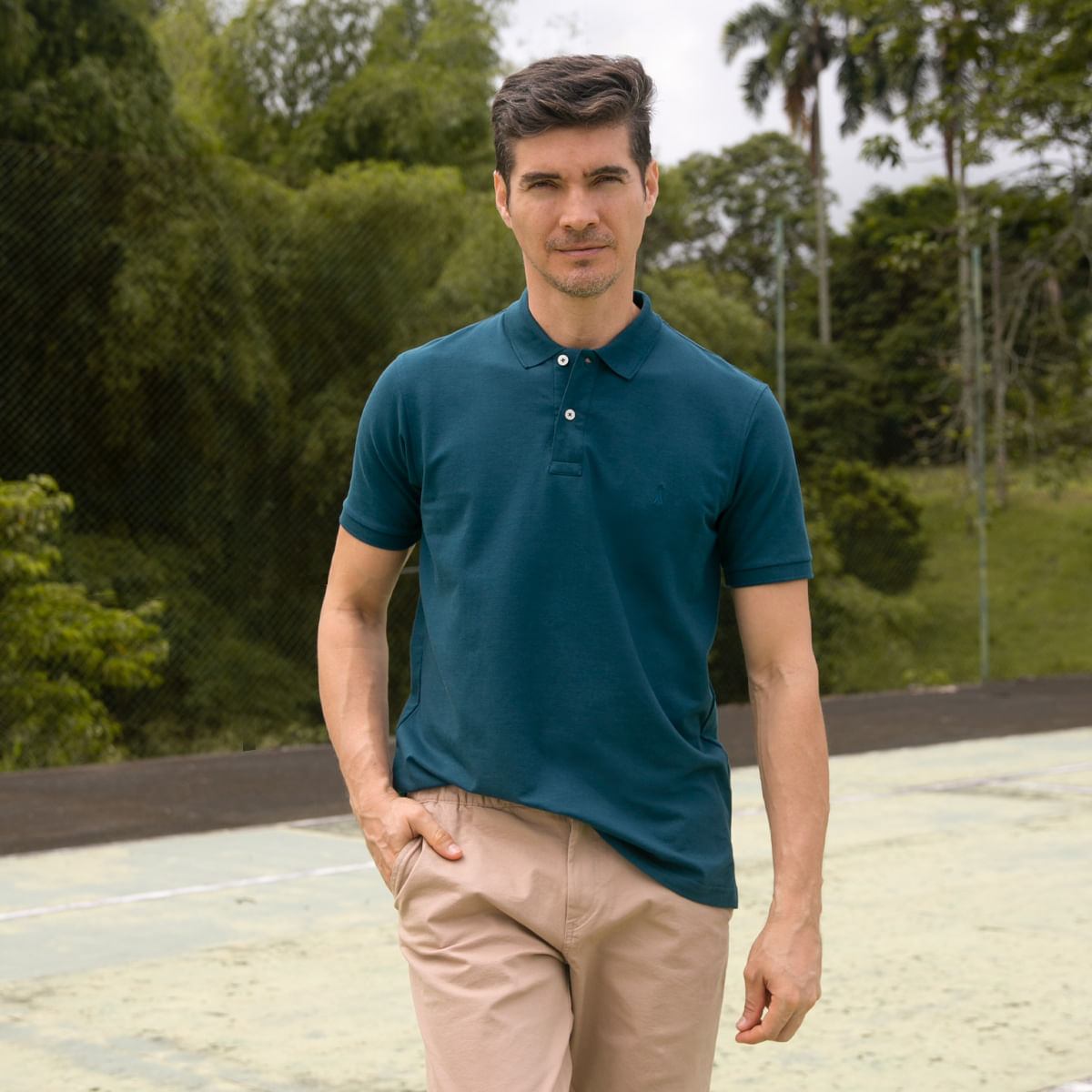 Camiseta Polo Manga Corta