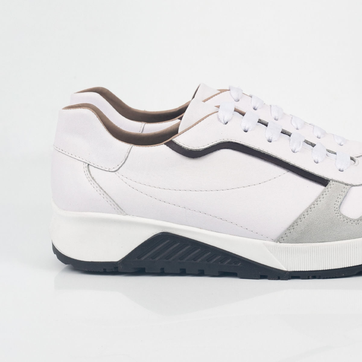 Zapato Casual OFANTO Blanco en Cuero - Kosta Azul