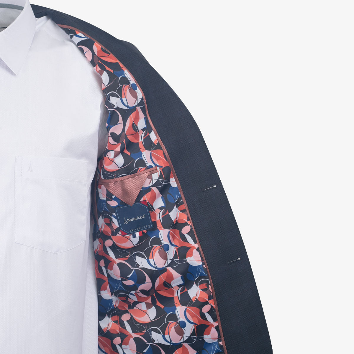 Chaqueta Semidesestructurada Forro Completo
