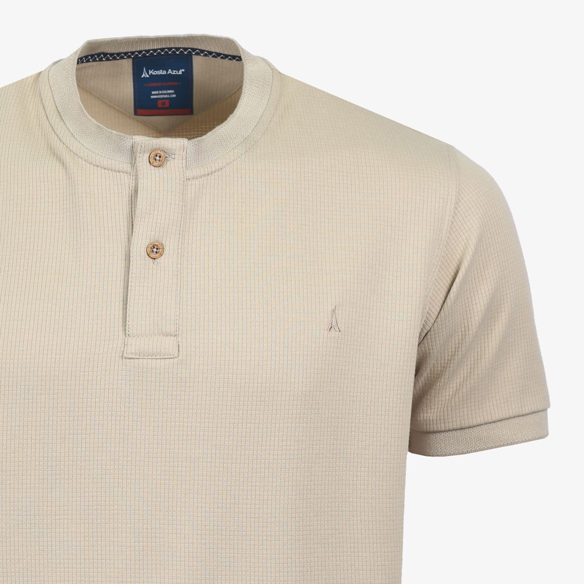Camiseta Polo Regular Beige Medio