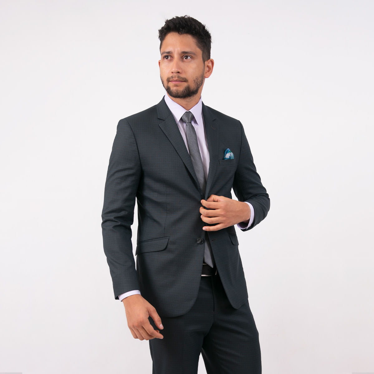 Traje 2 Botones Sin Prenses