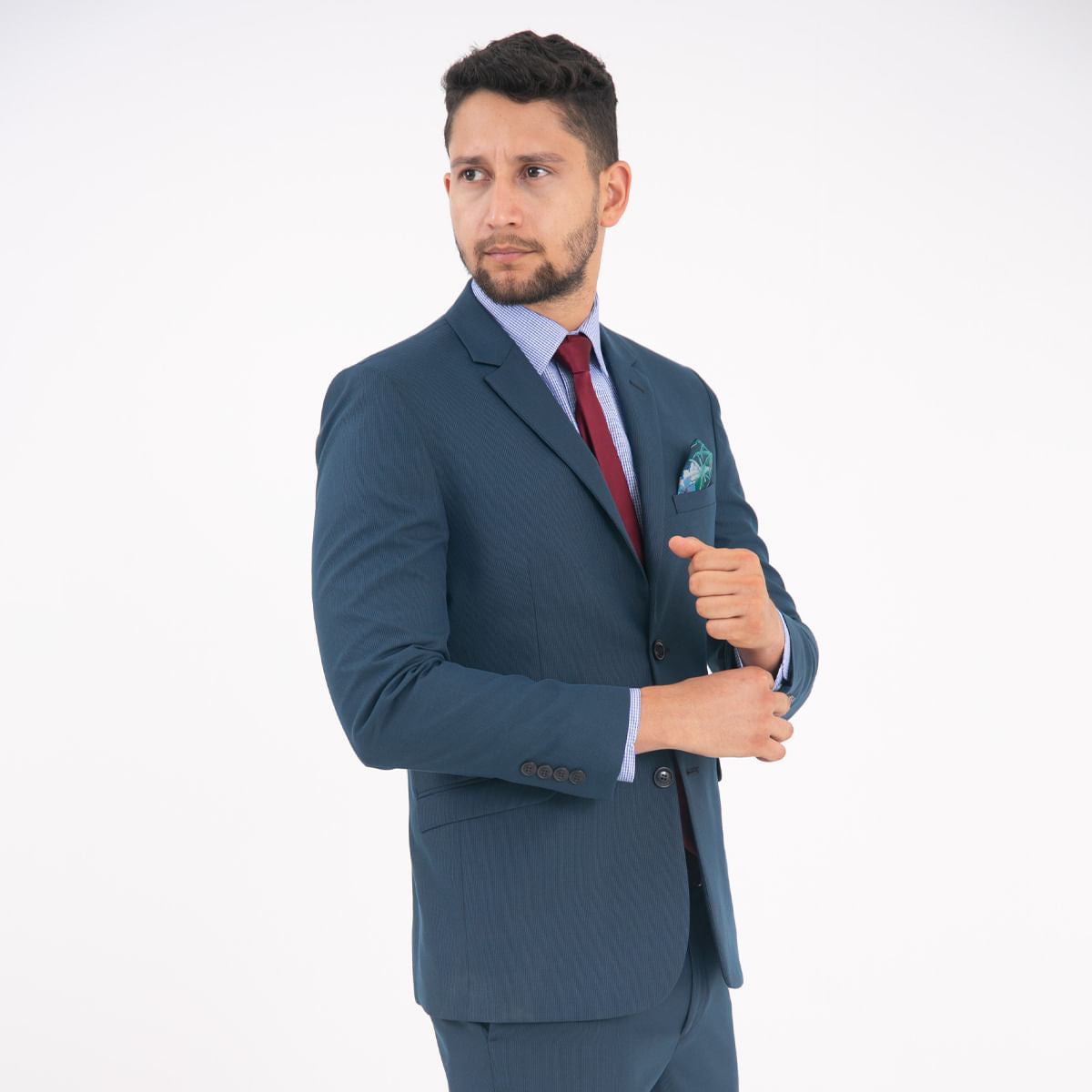 Traje 2 Botones Sin Prenses