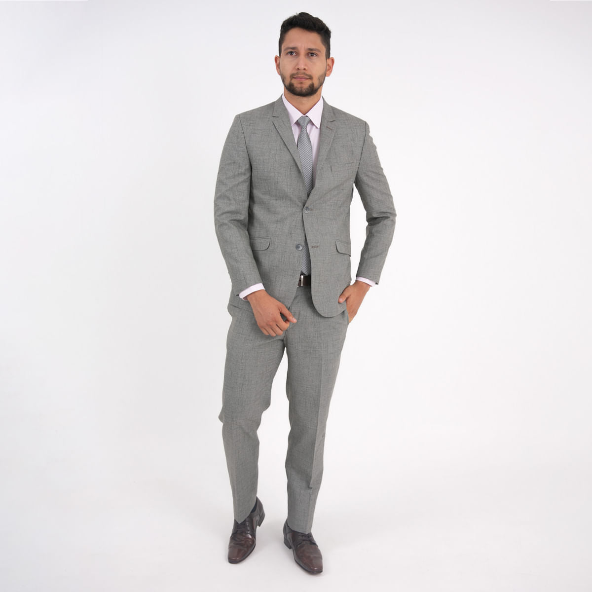 Traje 2 Botones Sin Prenses