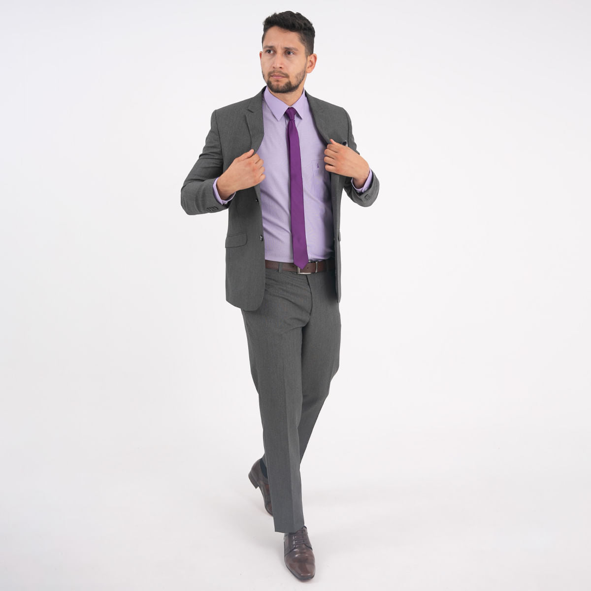 Traje 2 Botones Sin Prenses