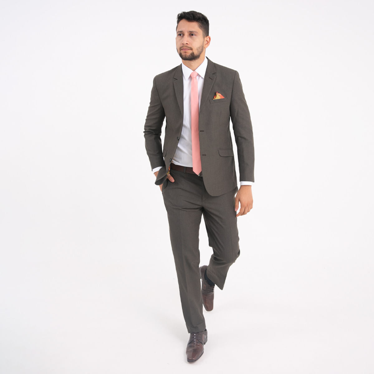 Traje 2 Botones Sin Prenses