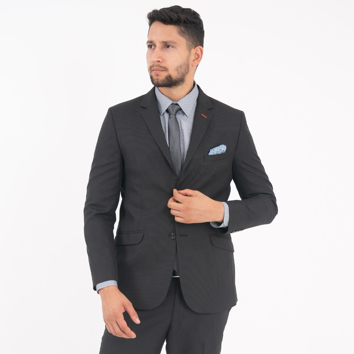 Traje 2 Botones Sin Prenses